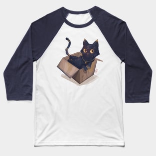 Cat Habitat Baseball T-Shirt